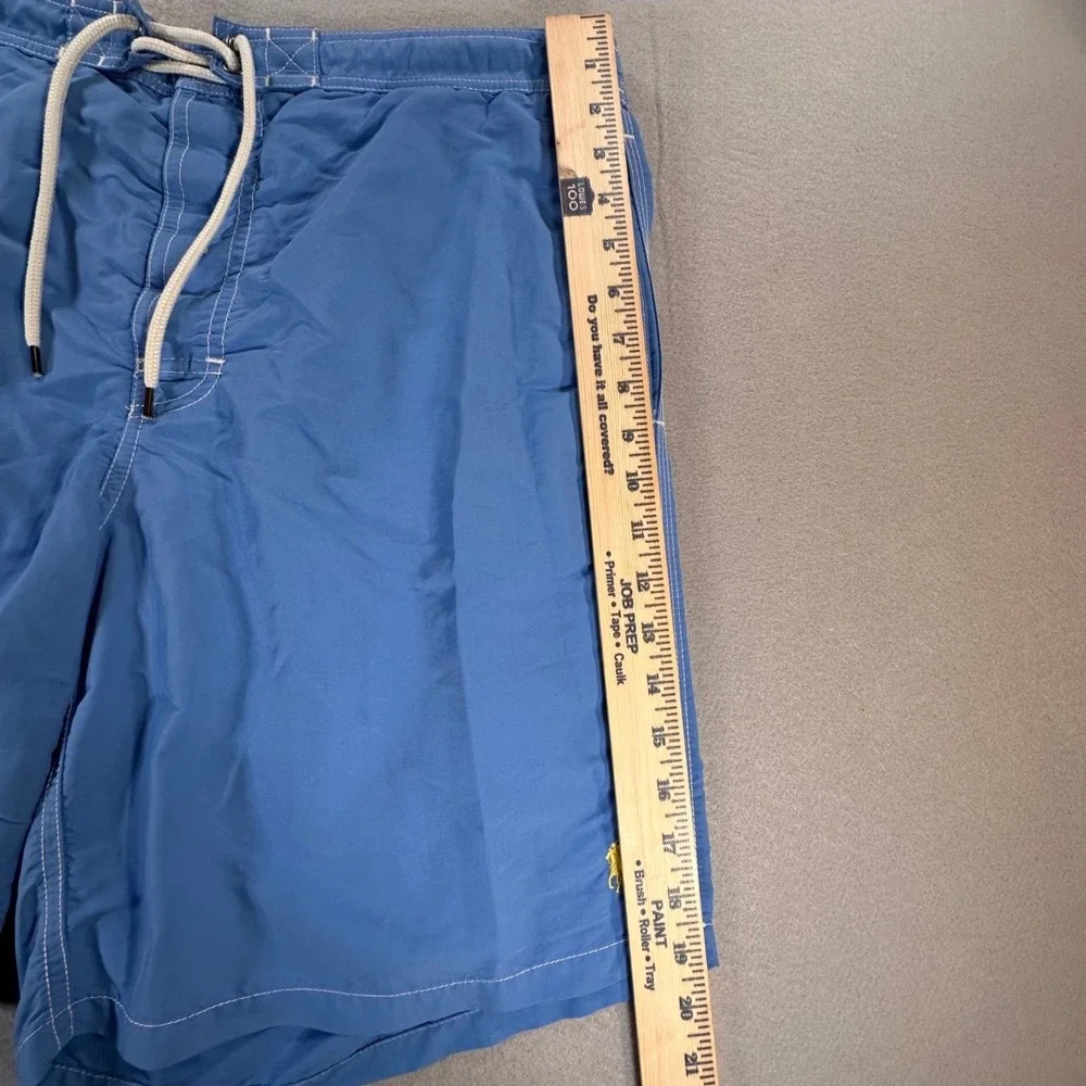 Polo Ralph Lauren Mens XL Swim Trunks Blue Cargo Pocket Board Shorts Pony Logo